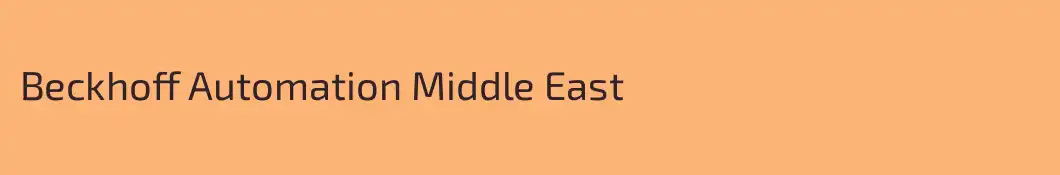 Beckhoff Automation Middle East